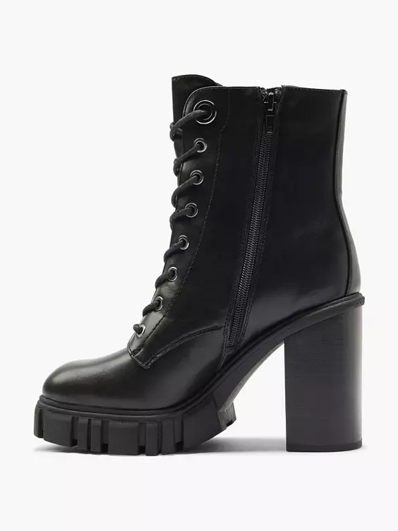 Catwalk Schnürstiefelette – Bild 2