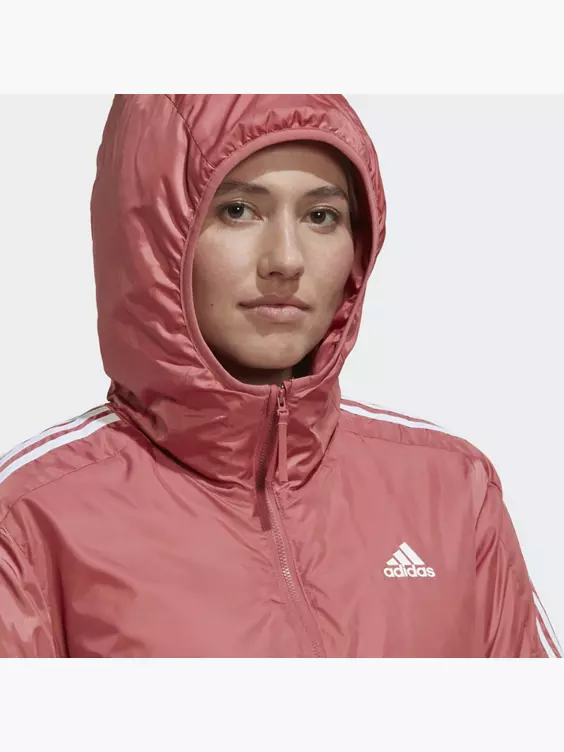 Adidas Essentials Insulated Hooded Jacke – Bild 4