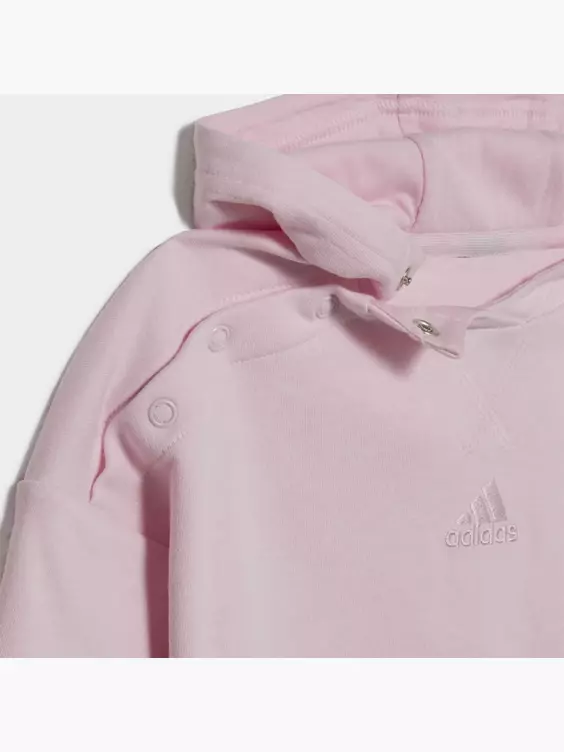 Adidas Hooded Fleece Trainingsanzug – Bild 3